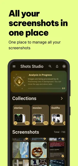 Screenshot 1 von Shots Studio