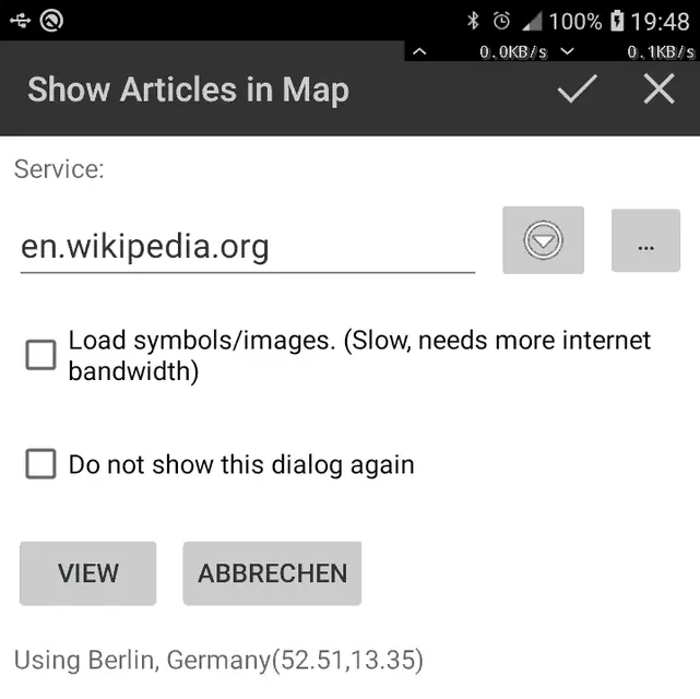 Screenshot 3 von Show Articles in Map