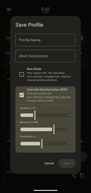 Screenshot 3 of Sigil