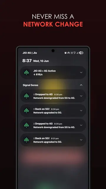 Screenshot 2 von SignalSense – Network Switch Alerts