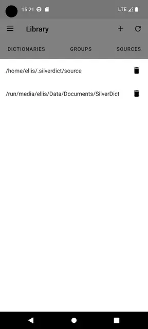 Screenshot 2 von SilverDict