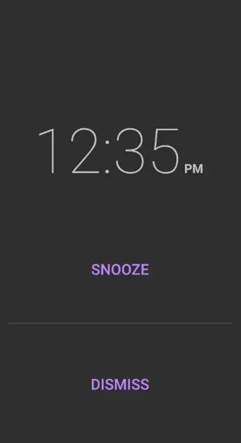 Screenshot 1 von Simple Alarm Clock