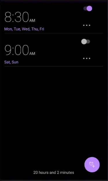 Screenshot 2 von Simple Alarm Clock