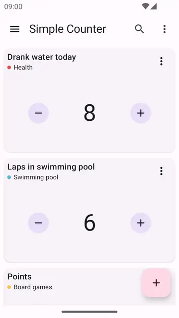 Screenshot 1 of Simple Counter