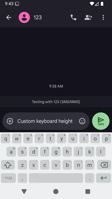 Screenshot 4 of Simple Keyboard