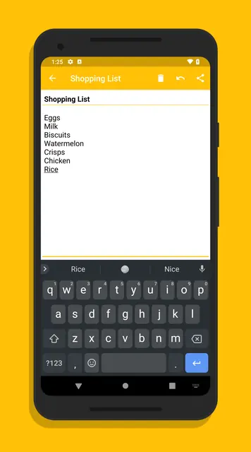 Screenshot 2 von Simple Material Notes