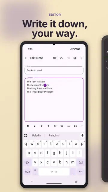 Screenshot 2 of Simple Notes Sync