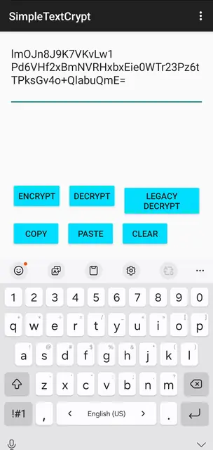 Screenshot 3 of Simple Text Crypt