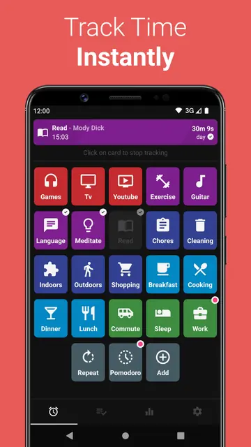 Screenshot 1 of Simple Time Tracker