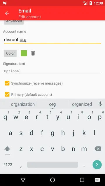 Screenshot 4 of SimpleEmail