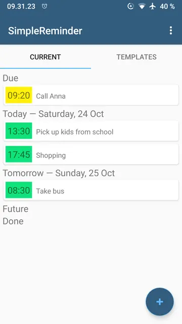 Screenshot 3 of SimpleReminder