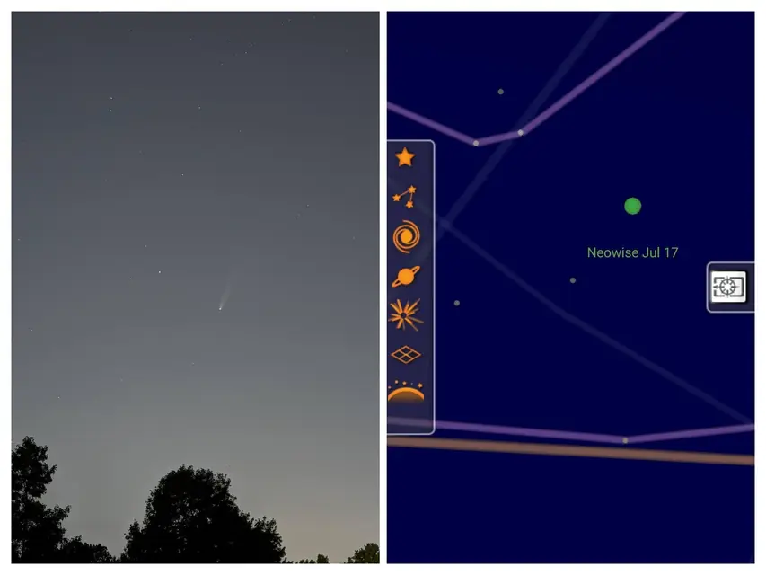 Screenshot 1 von Sky Map