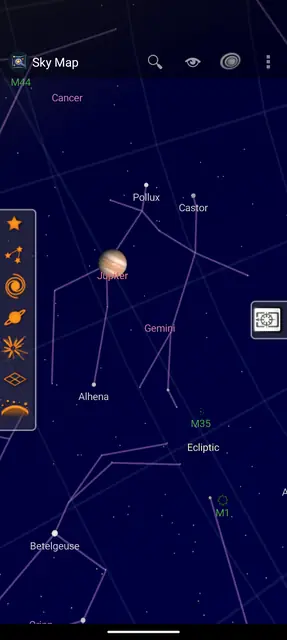 Screenshot 2 von Sky Map