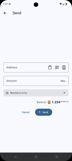Screenshot 3 von Skylight Wallet