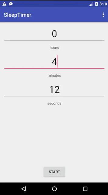 Screenshot 1 von SleepTimer