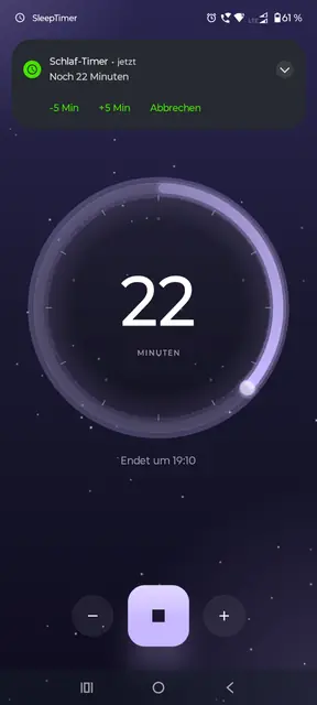 Screenshot 1 von SleepTimer