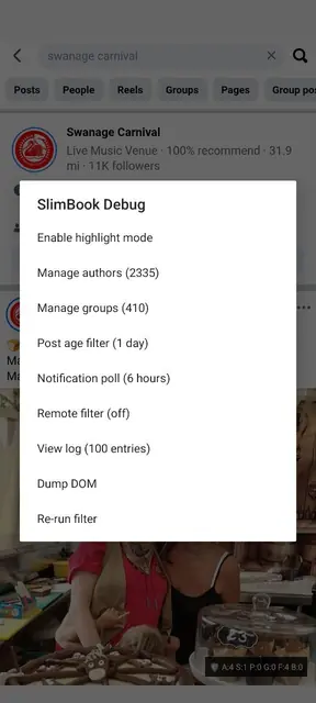 Screenshot 1 of SlimBook
