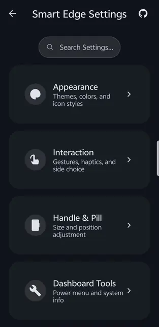 Screenshot 3 of Smart Edge: Sidebar & Gestures