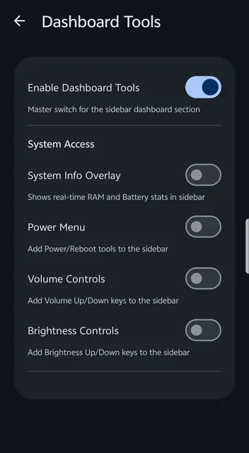 Screenshot 4 of Smart Edge: Sidebar & Gestures