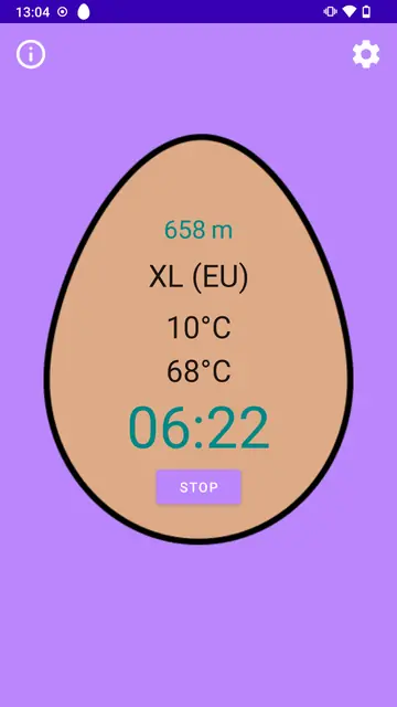 Screenshot 1 of Smart EggTimer
