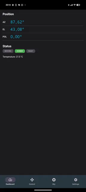 Screenshot 1 von Smart Radio Telescope