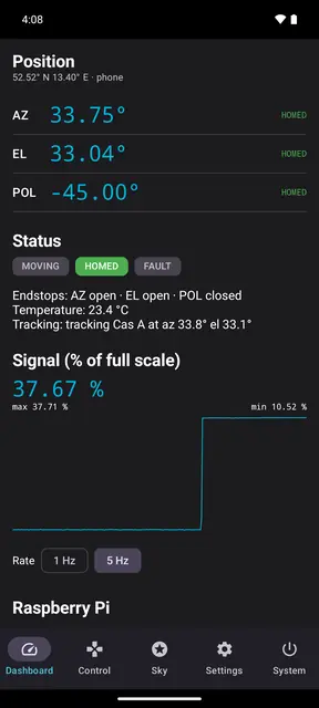 Screenshot 4 von Smart Radio Telescope