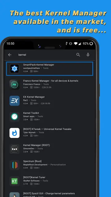 Screenshot 1 of SmartPack-Kernel Manager