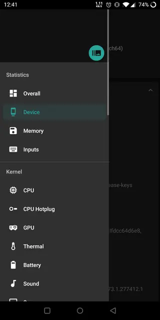 Screenshot 2 of SmartPack-Kernel Manager