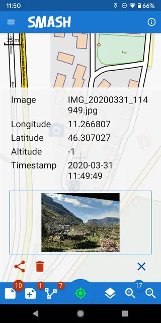 Screenshot 2 of SMASH — Smart Mobile App for Surveyor's Happiness