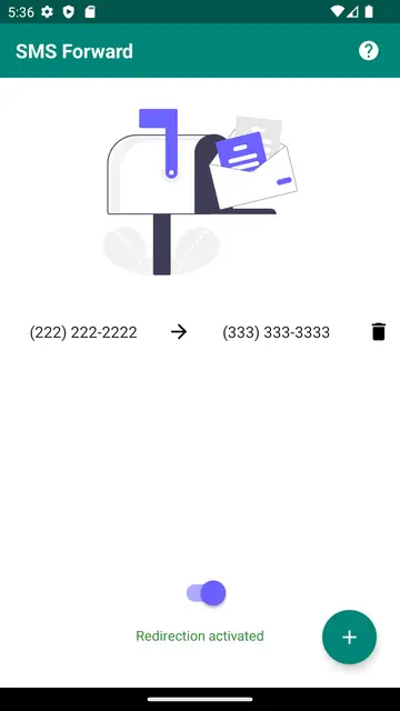 Screenshot 2 von SMS Forward