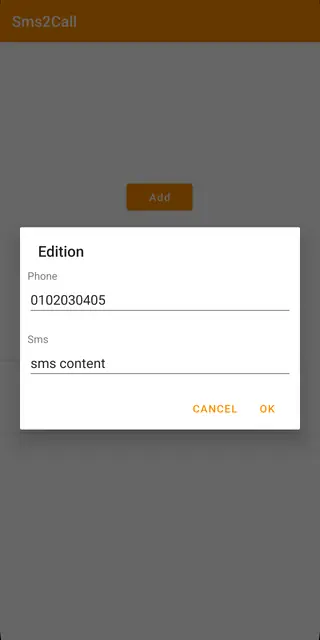 Screenshot 2 von sms2call