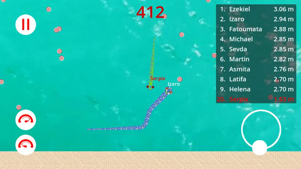 Screenshot 1 of Snakes