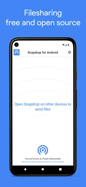 Screenshot 1 of Snapdrop & PairDrop for Android