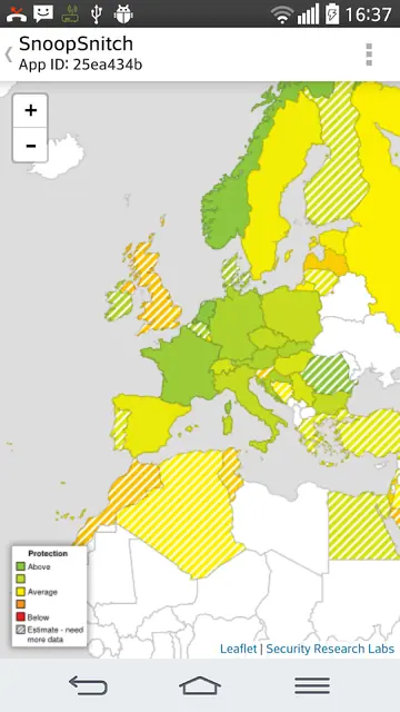 Screenshot 4 of SnoopSnitch