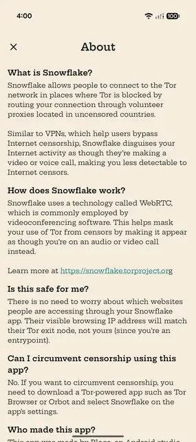 Screenshot 3 von Snowflake Volunteer