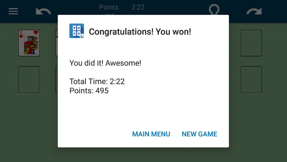 Screenshot 2 of Solitaire (Privacy Friendly)