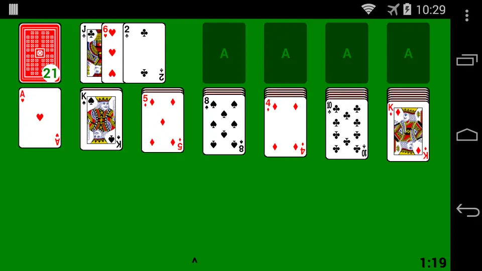 Screenshot 1 von SolitaireCG