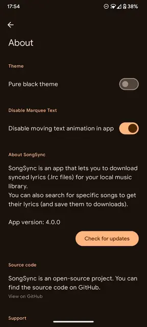 Screenshot 2 von SongSync