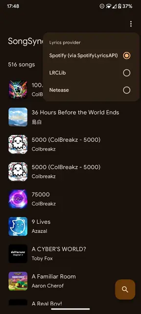 Screenshot 3 von SongSync