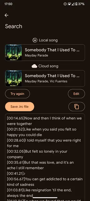 Screenshot 4 von SongSync