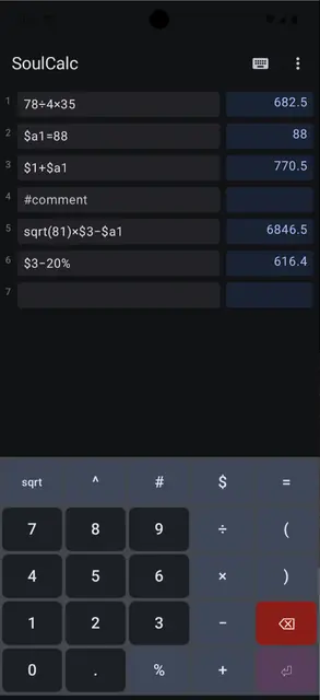 Screenshot 2 von SoulCalc