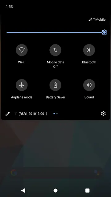Screenshot 1 of Sound Quick Settings
