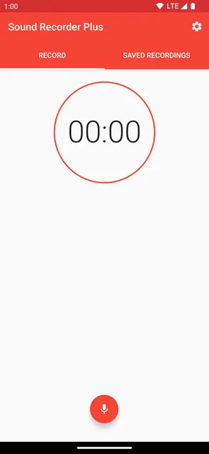 Screenshot 3 of Sound Recorder Plus