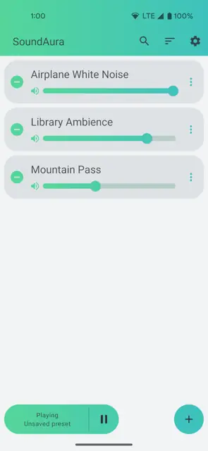 Screenshot 1 of SoundAura