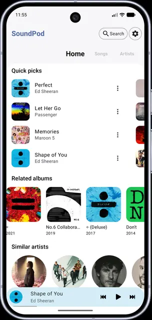 Screenshot 3 von SoundPod