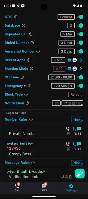 Screenshot 2 von SpamBlocker (Call & SMS)