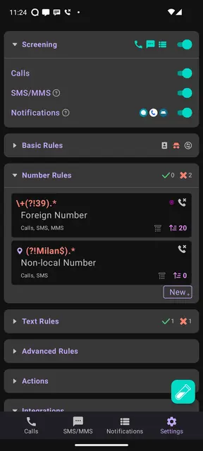Screenshot 3 von SpamBlocker Extended (Call/SMS/Notification)