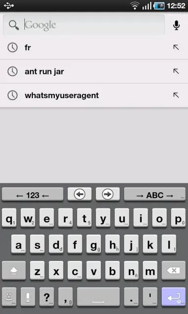 Screenshot 3 of Spanish for AnySoftKeyboard