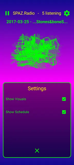 Screenshot 4 of SPAZ Radio