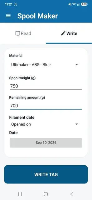 Screenshot 4 of Spool Maker